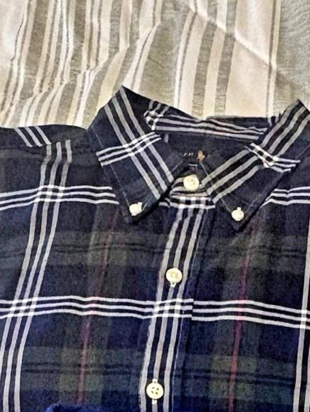 Polo Ralph Lauren Classic Fit Plaid Oxford Shirt Men's Plaid Button Down Shirt
